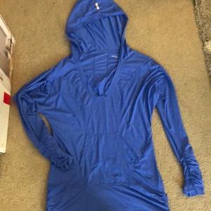 Zella blue long sleeve top